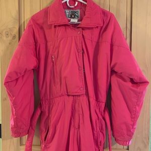 Ski Lion Vintage Women’s snow suit coveralls